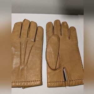 Vintage Daniel Hays Leather Gloves From Czechoslovakia